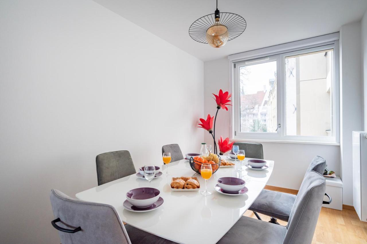 Apartament L'Academie - Terrasse Avec Vue - Parking Strasburg Zewnętrze zdjęcie