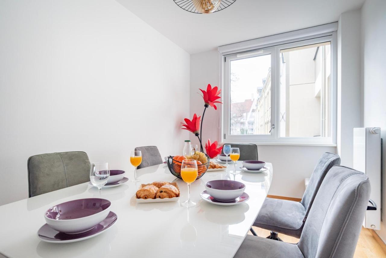 Apartament L'Academie - Terrasse Avec Vue - Parking Strasburg Zewnętrze zdjęcie