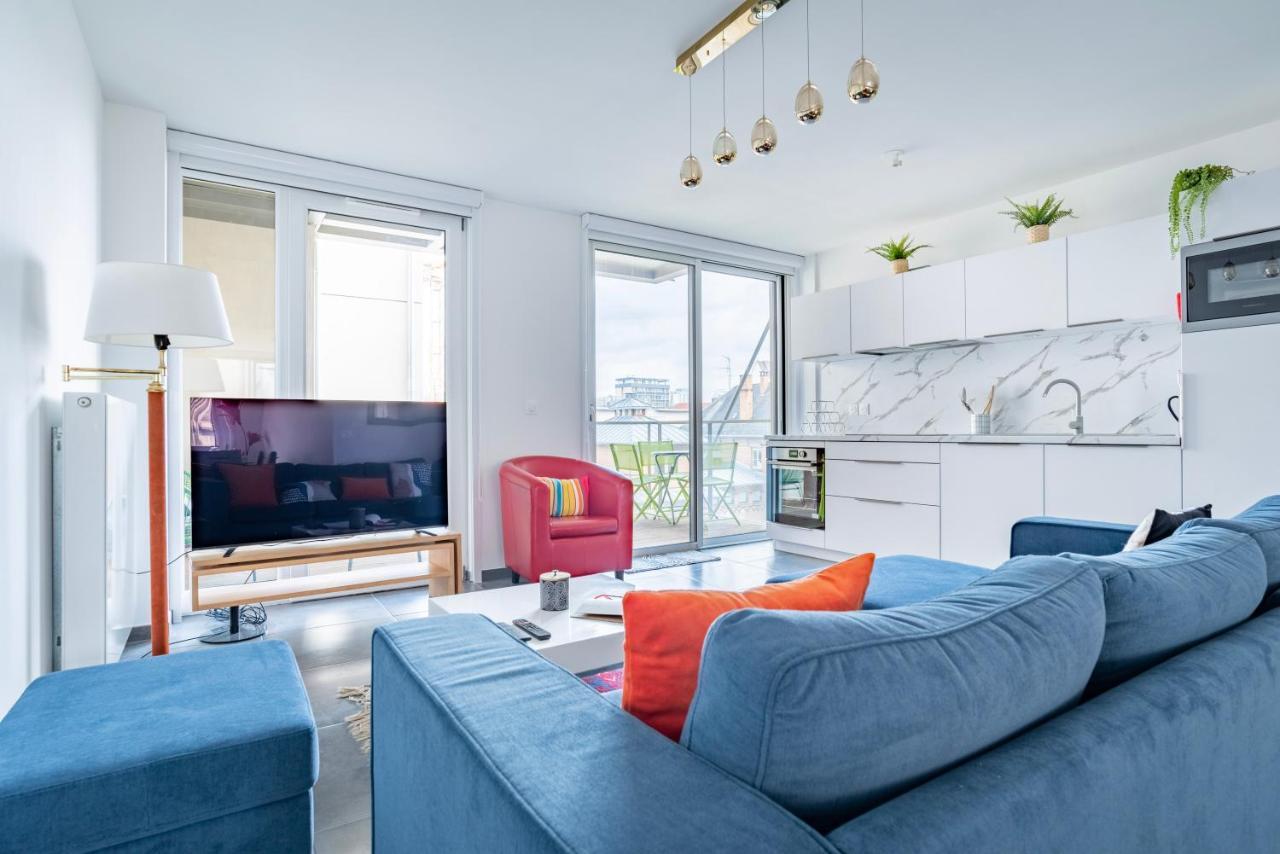 Apartament L'Academie - Terrasse Avec Vue - Parking Strasburg Zewnętrze zdjęcie